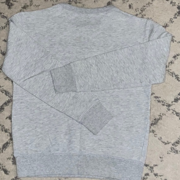 NWOT Girls CREWCUTS Star Wars Foil X-Wing Heather Grey Terry Sweatshirt, 14 - Picture 2 of 11